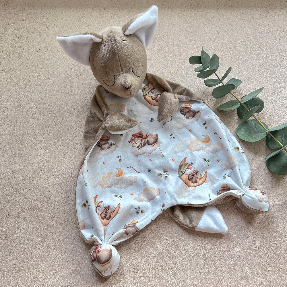 Doudou per bebè – lupo