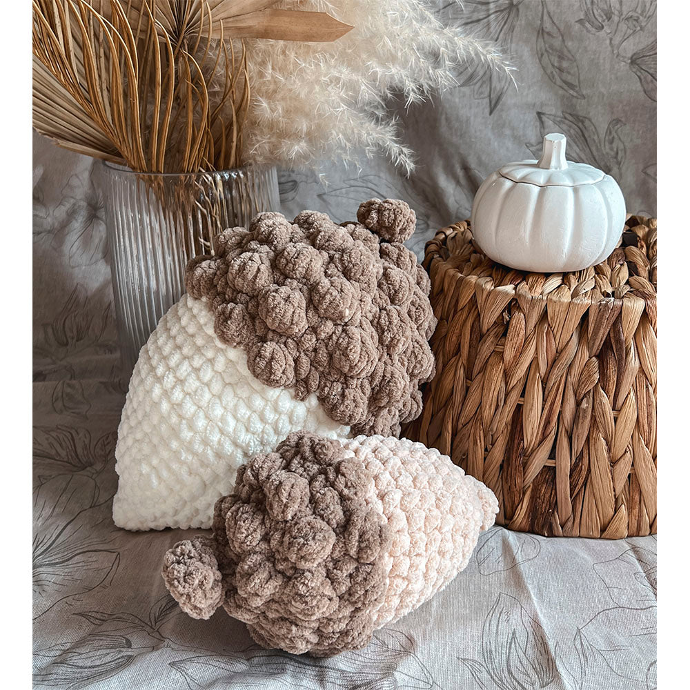Fall Decor, Autumn Aesthetic - Crochet Acorn, Small