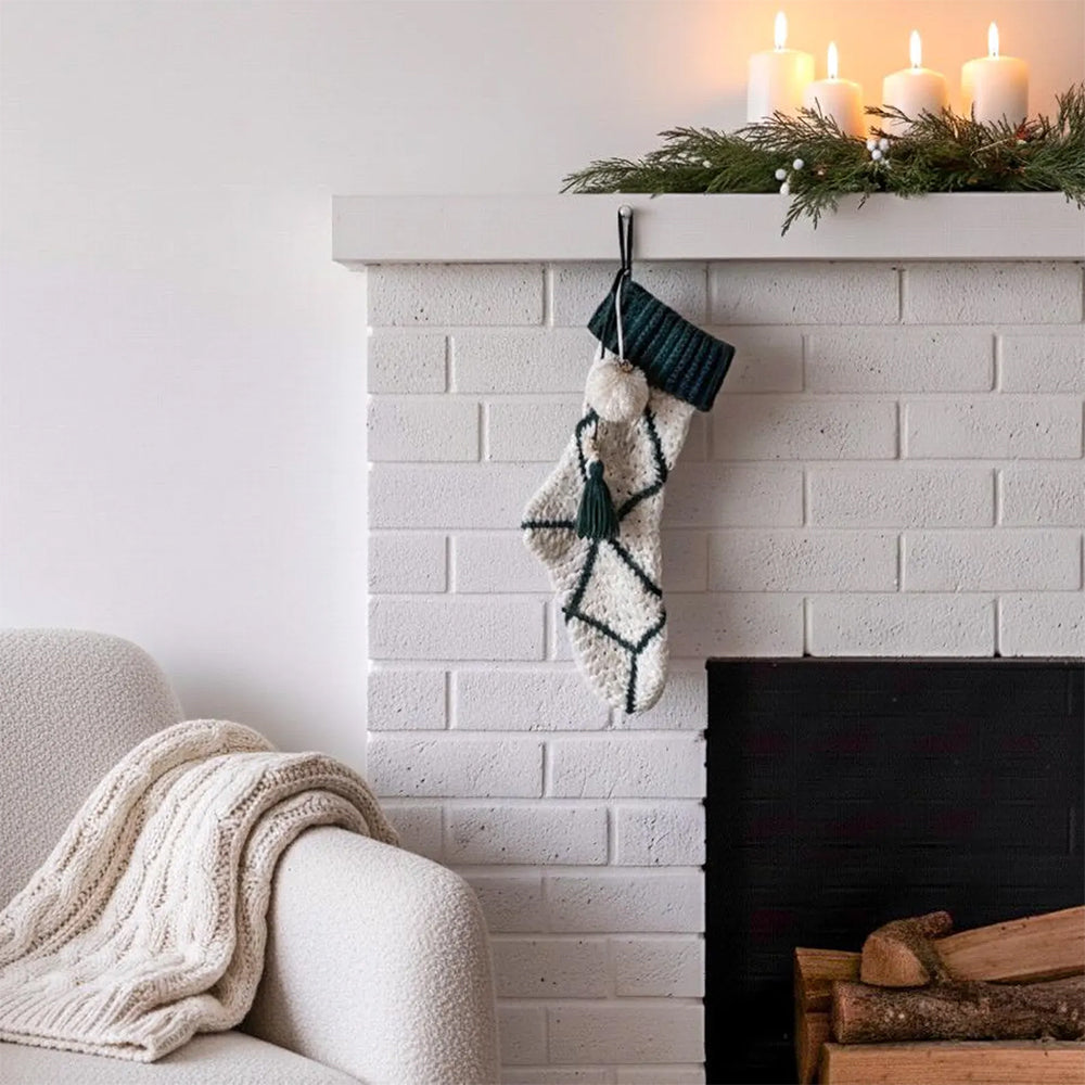 Holiday Decor, Christmas Decoration - Stocking
