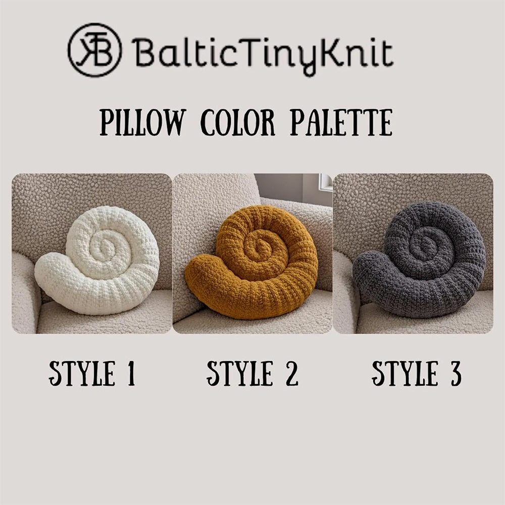 Coussin doux pour enfant – coquillage