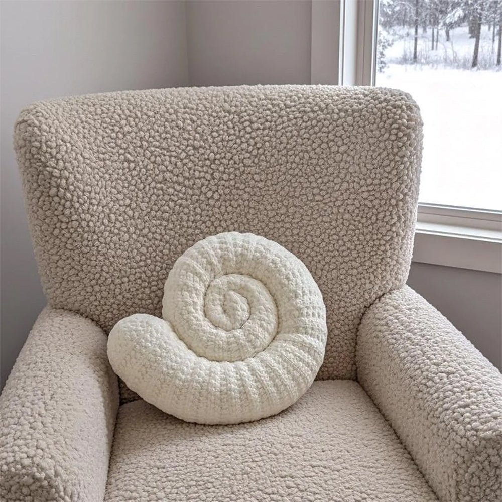 Coussin doux pour enfant – coquillage