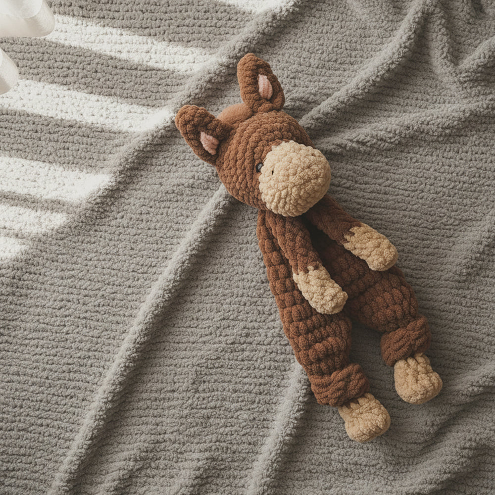 Plushie Sleeping Toy, Comforter – Donkey