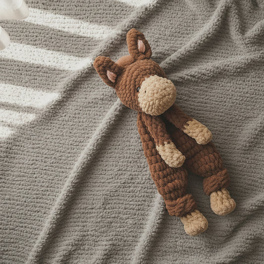 Plushie Sleeping Toy, Comforter – Donkey