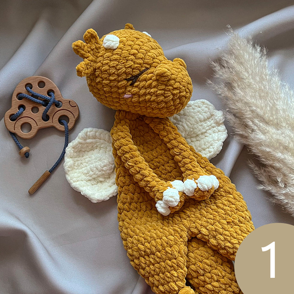Plushie Sleeping Toy, Comforter – Dragon