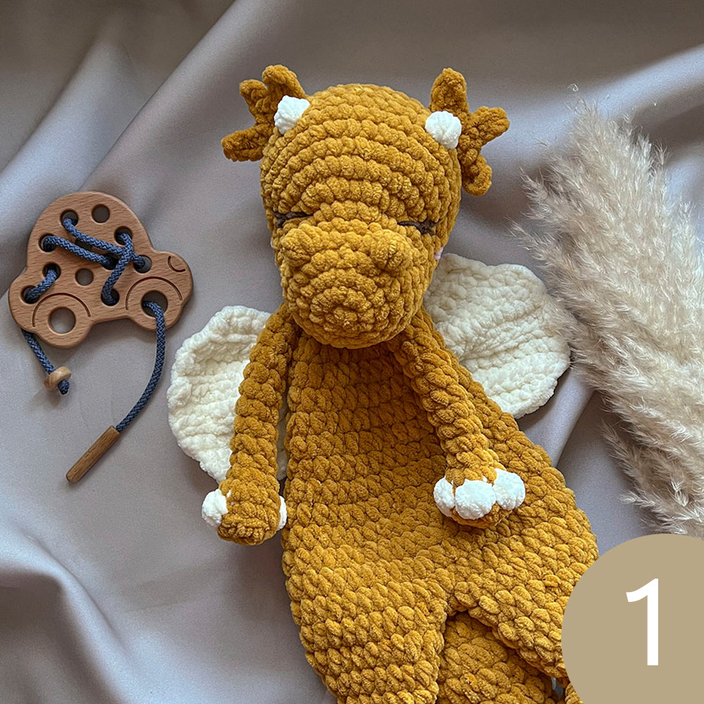 Plushie Sleeping Toy, Comforter – Dragon