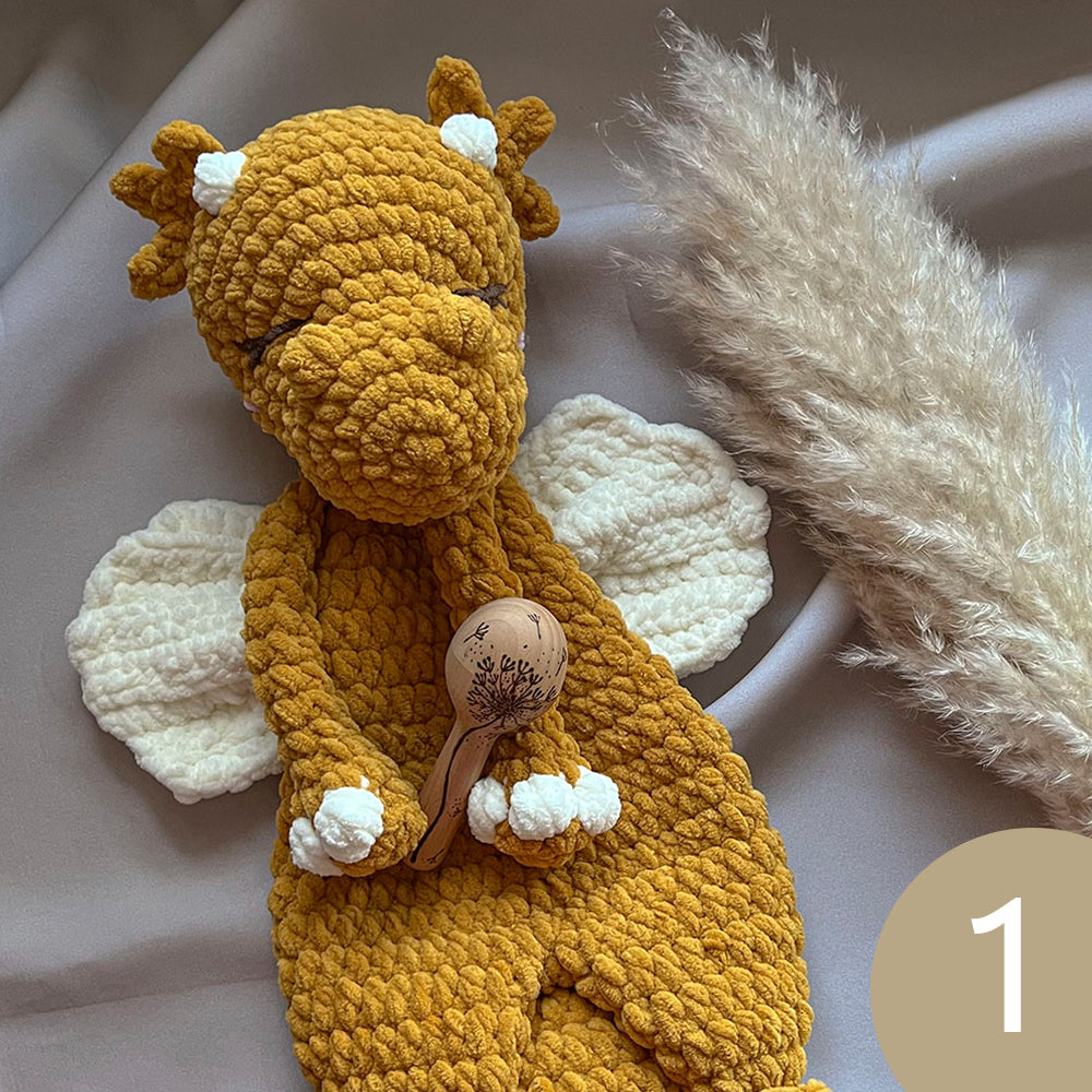 Plushie Sleeping Toy, Comforter – Dragon