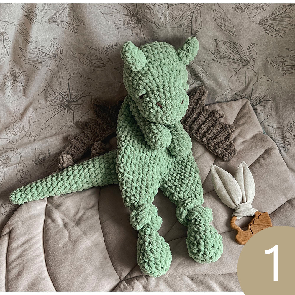 Plushie Sleeping Toy, Comforter – Dragon