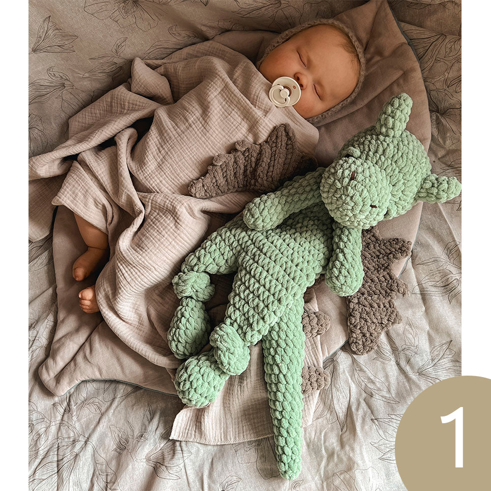 Plushie Sleeping Toy, Comforter – Dragon