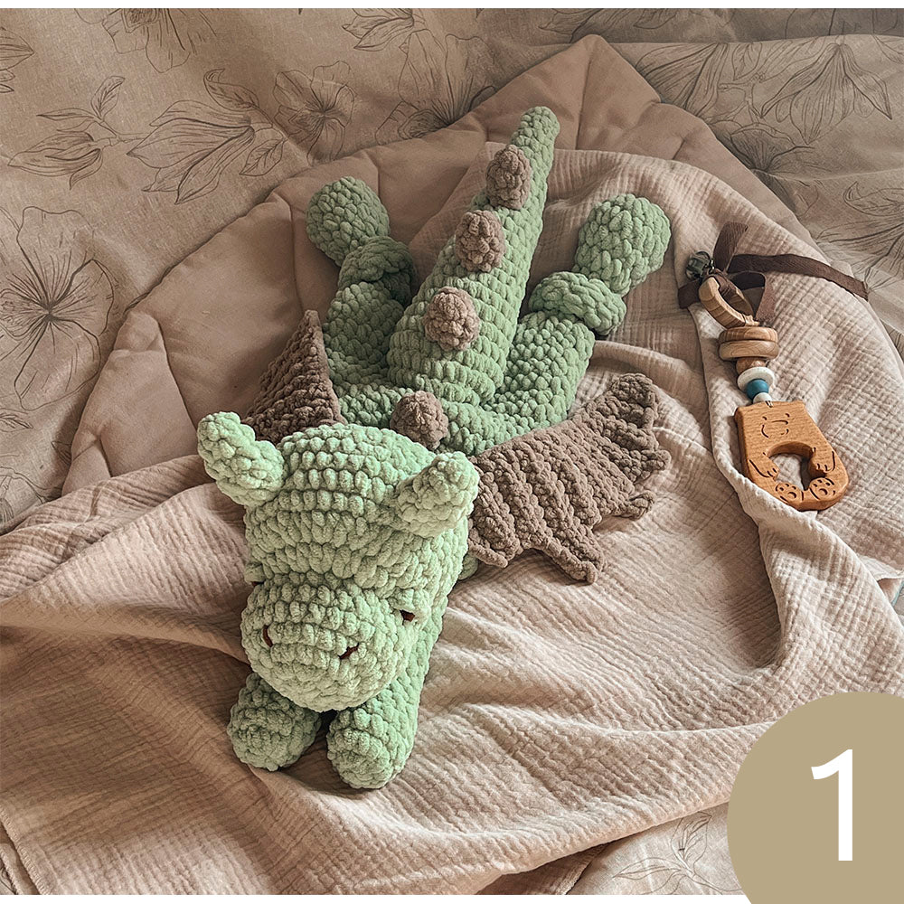 Plushie Sleeping Toy, Comforter – Dragon