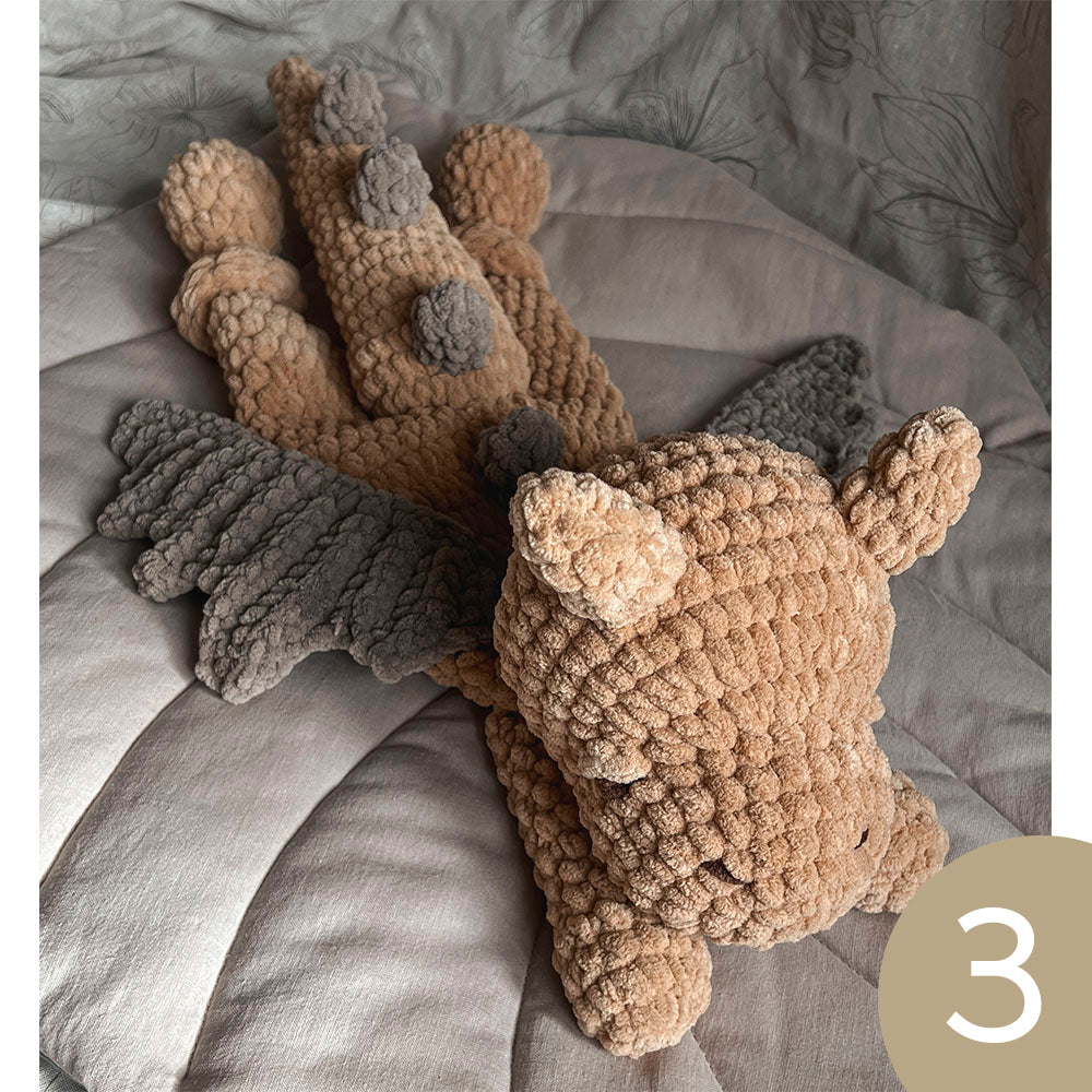 Plushie Sleeping Toy, Comforter – Dragon