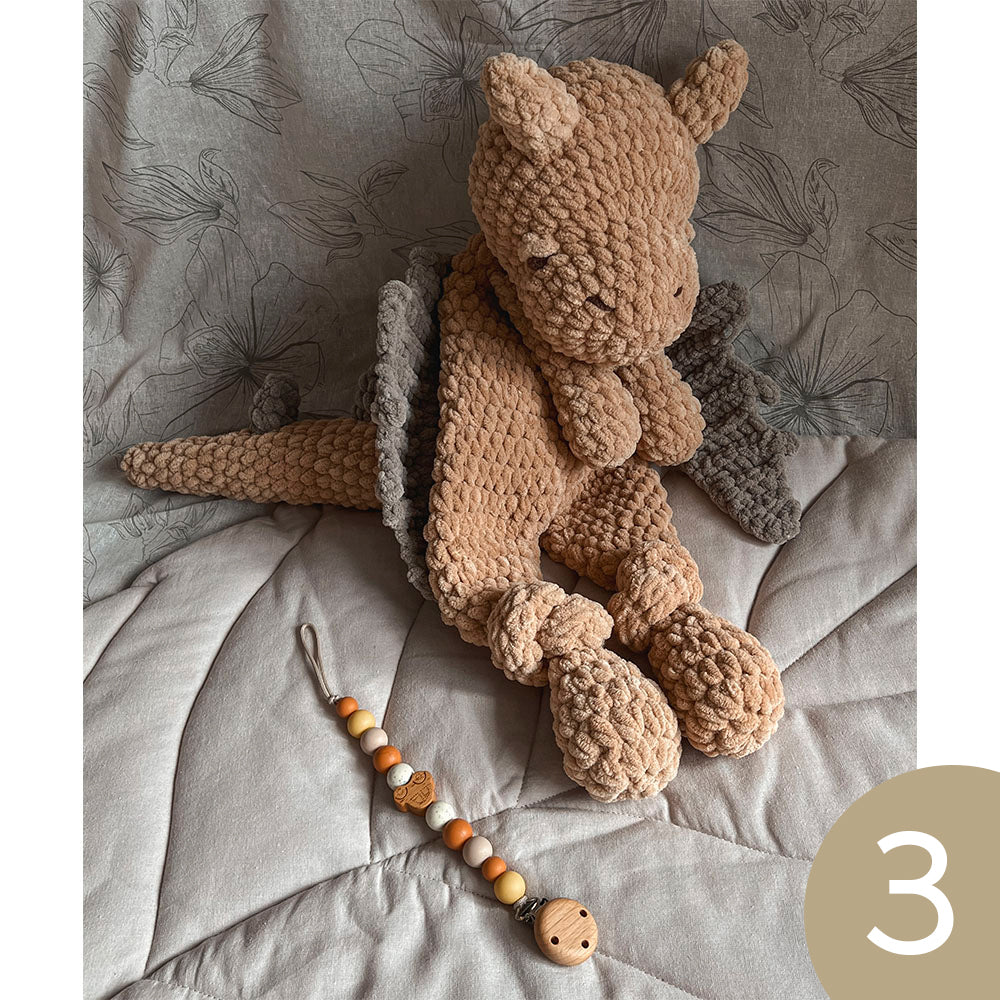 Plushie Sleeping Toy, Comforter – Dragon