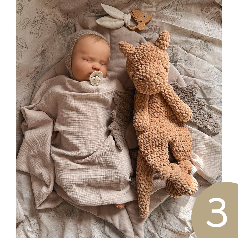 Plushie Sleeping Toy, Comforter – Dragon