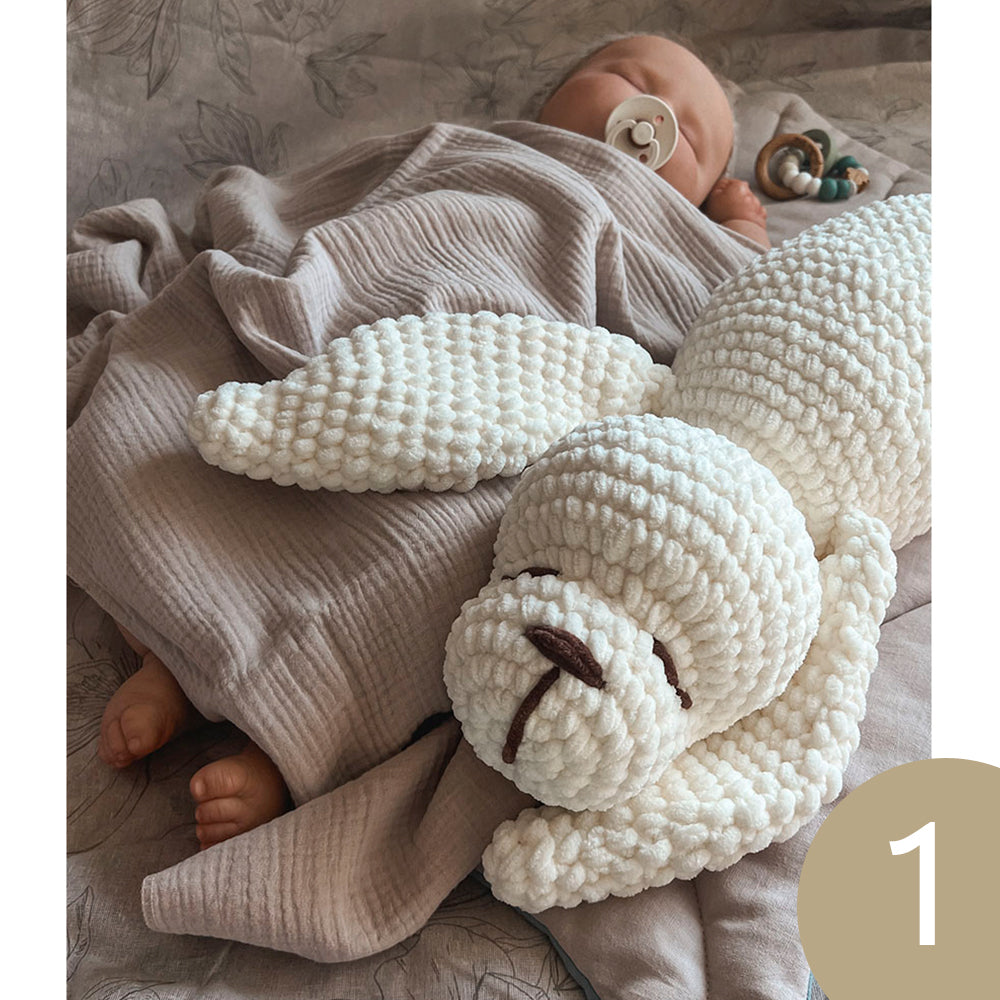 Plushie Sleeping Toy, Comforter – Fur seal