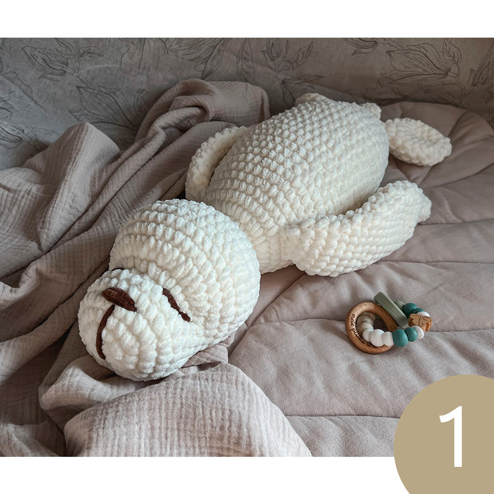Plushie Sleeping Toy, Comforter – Fur seal