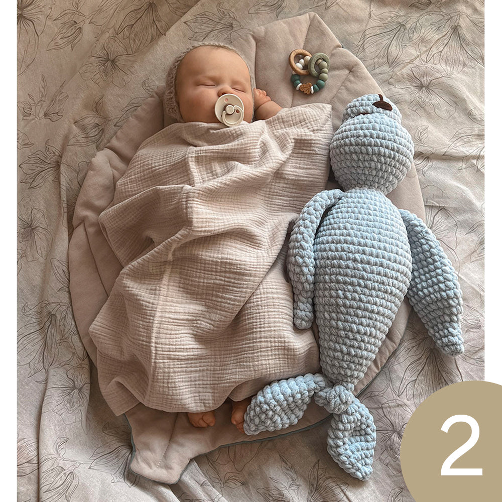 Plushie Sleeping Toy, Comforter – Fur seal