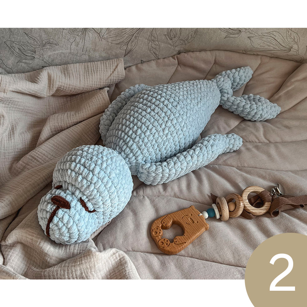 Plushie Sleeping Toy, Comforter – Fur seal