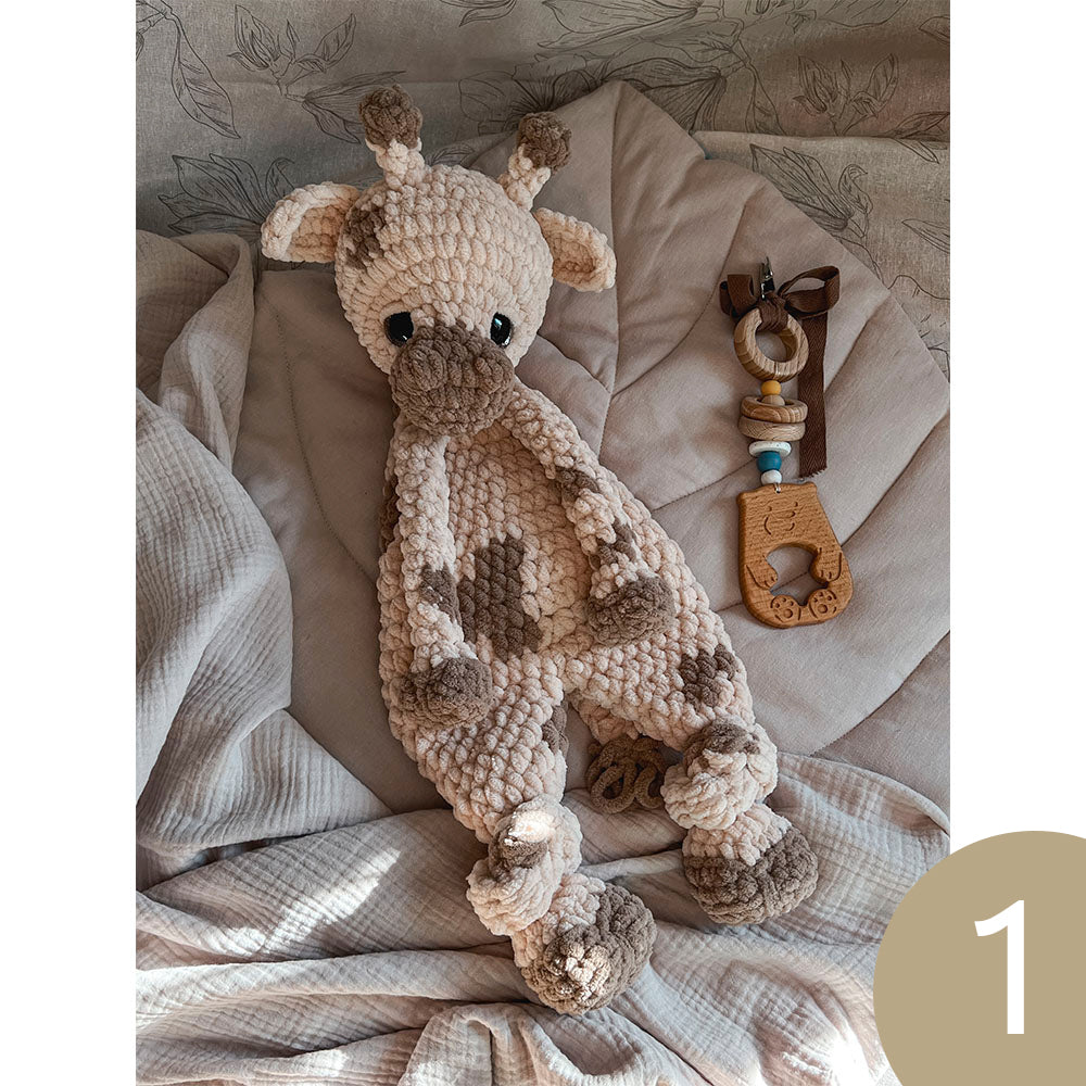 Plushie Sleeping Toy, Comforter – Giraffe