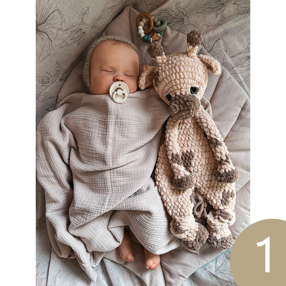 Plushie Sleeping Toy, Comforter – Giraffe