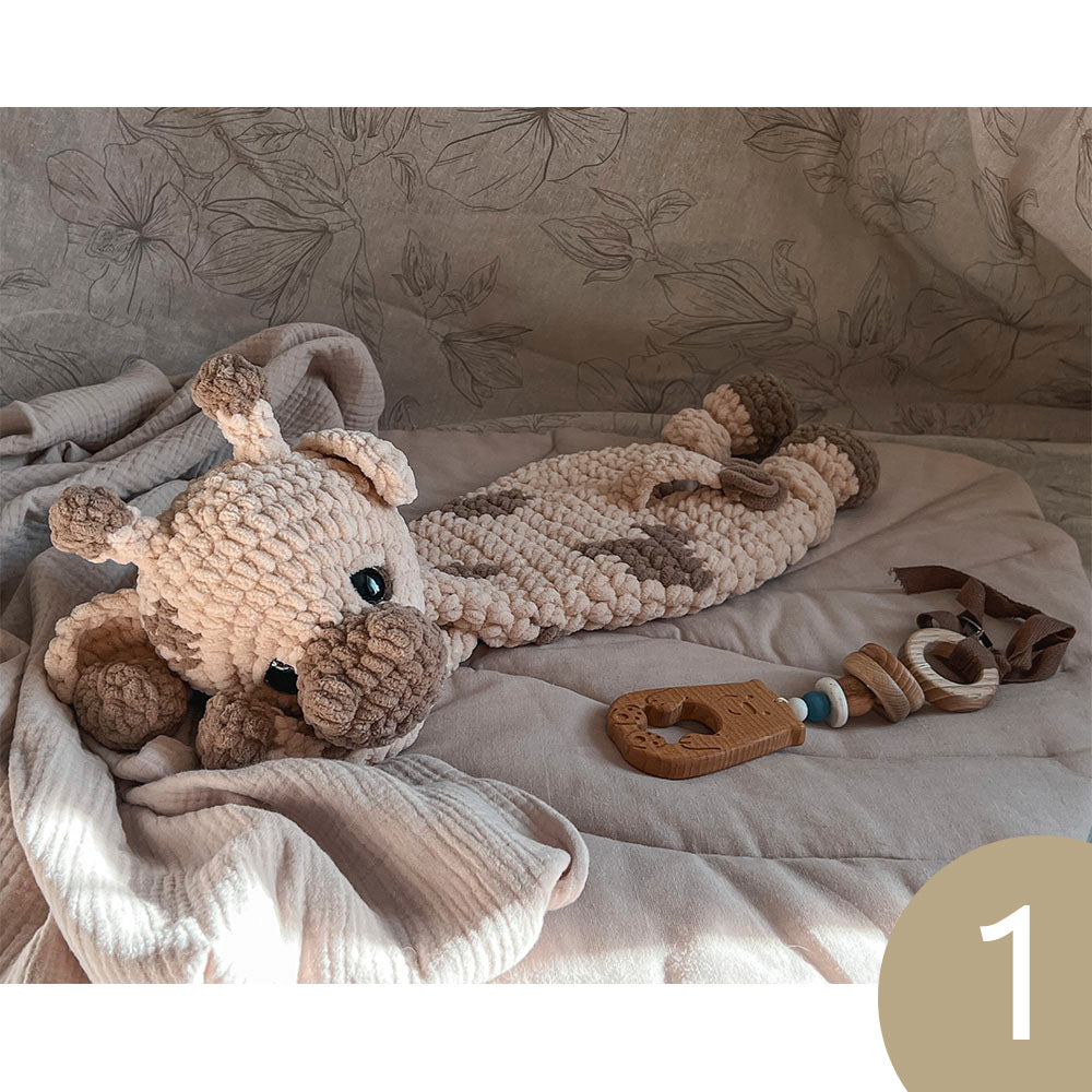 Plushie Sleeping Toy, Comforter – Giraffe