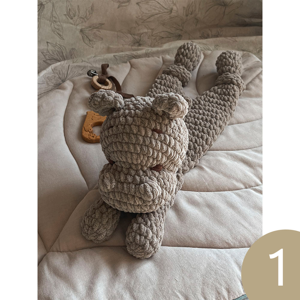 Plushie Sleeping Toy, Comforter – Hippopotamus