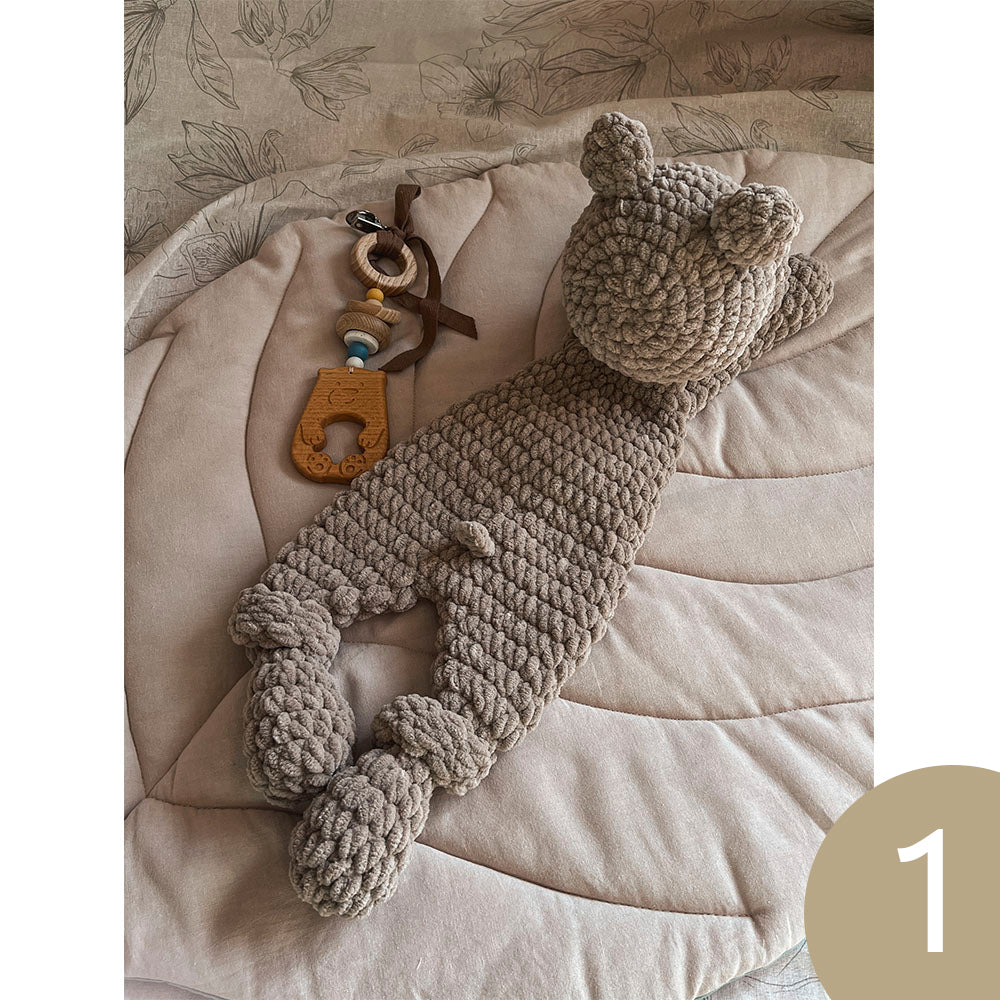 Plushie Sleeping Toy, Comforter – Hippopotamus