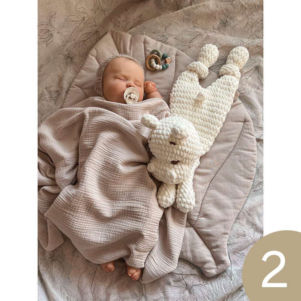 Plushie Sleeping Toy, Comforter – Hippopotamus