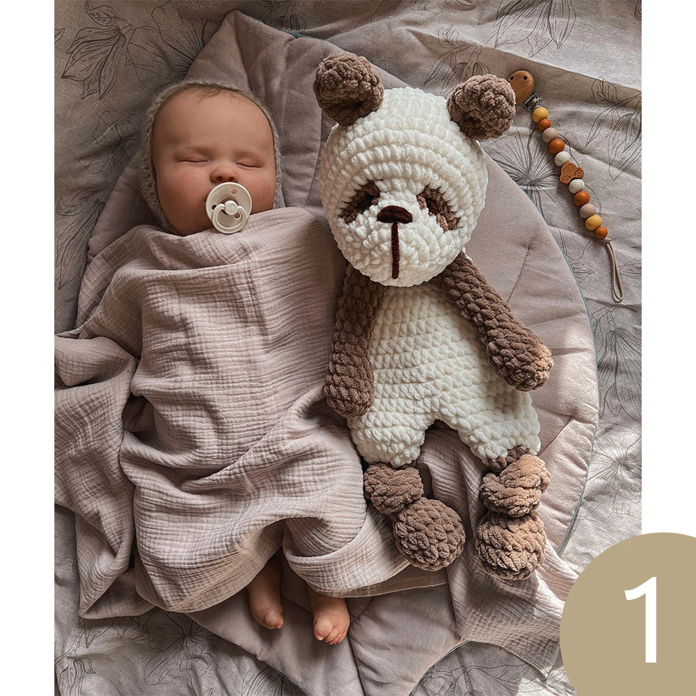 Plushie Sleeping Toy, Comforter – Panda