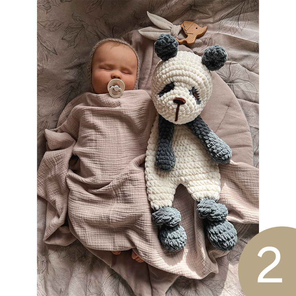 Plushie Sleeping Toy, Comforter – Panda
