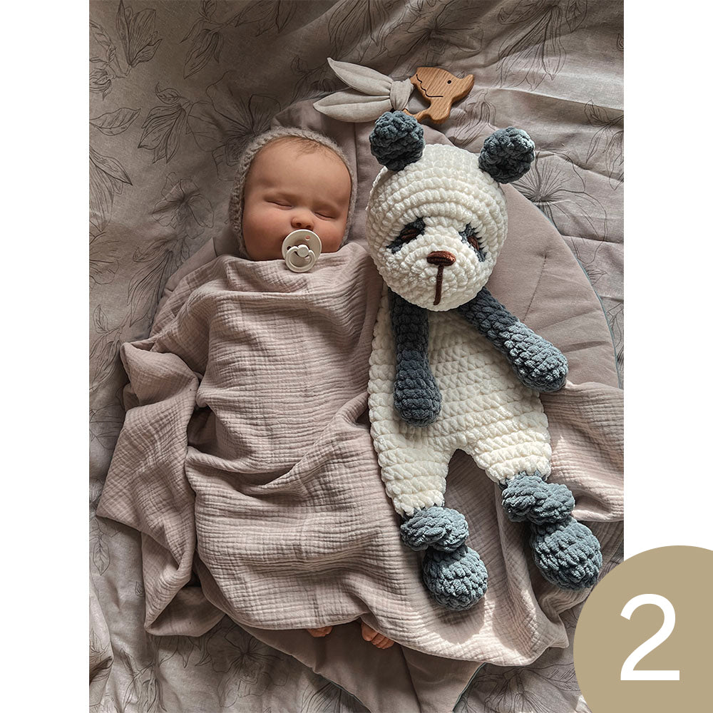 Plushie Sleeping Toy, Comforter – Panda