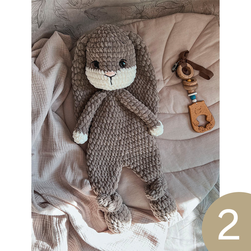 Plushie Sleeping Toy, Comforter – Rabbit