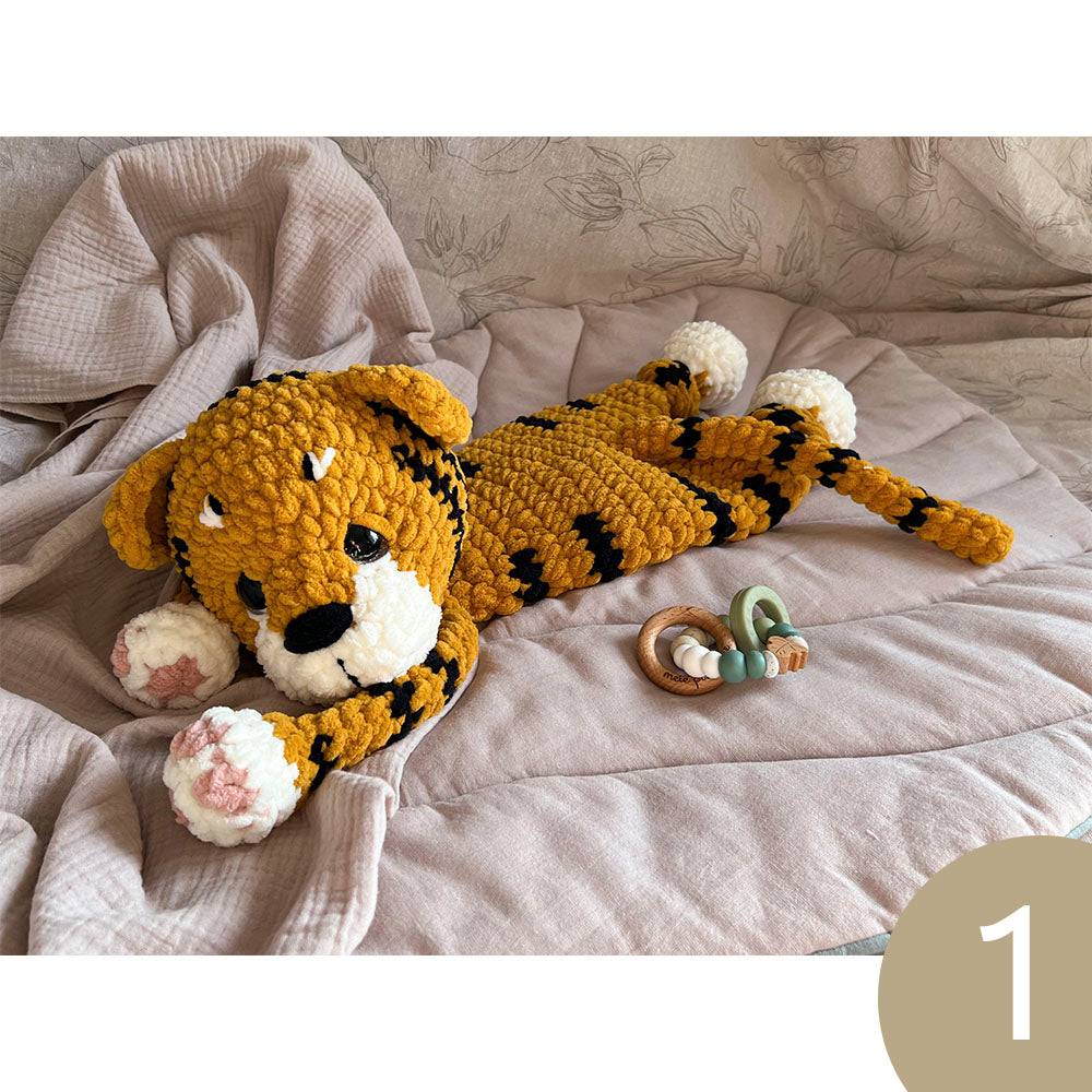 Plushie Sleeping Toy, Comforter – Tiger