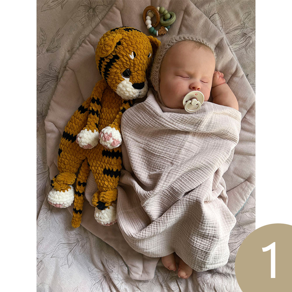 Plushie Sleeping Toy, Comforter – Tiger