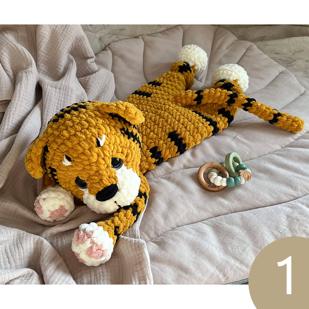 Plushie Sleeping Toy, Comforter – Tiger