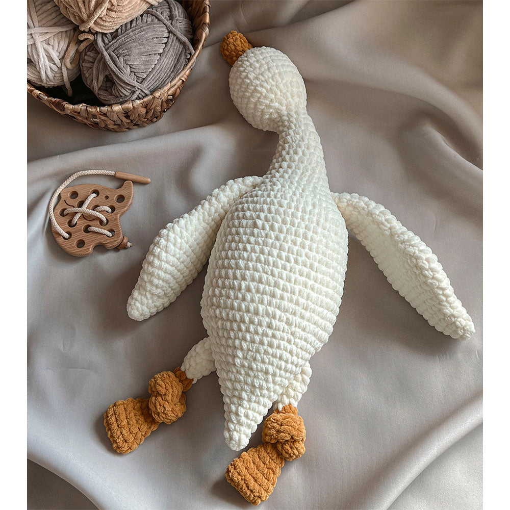 Crochet Plushie Soft Toy – Goose