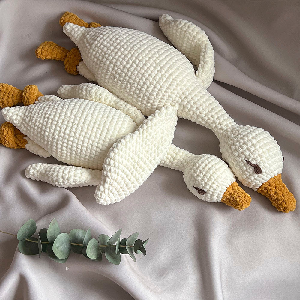 Crochet Plushie Soft Toy – Goose