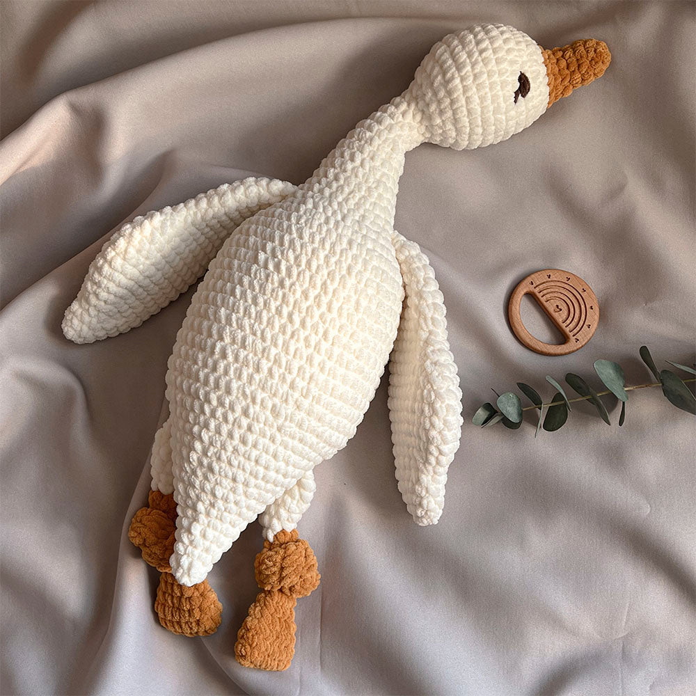 Crochet Plushie Soft Toy – Goose