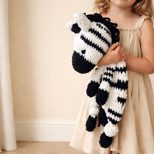 Plushie Sleeping Toy, Comforter – Zebra