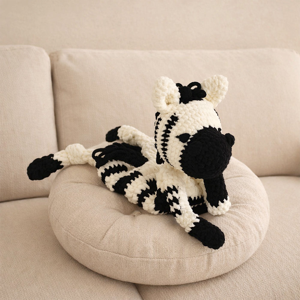 Plushie Sleeping Toy, Comforter – Zebra
