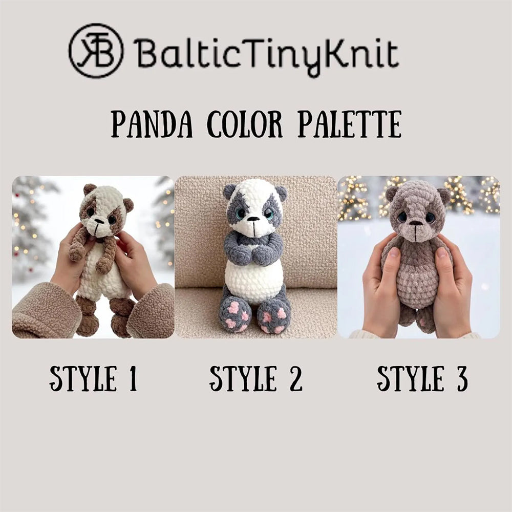 Plushie Sleeping Toy, Comforter – Panda