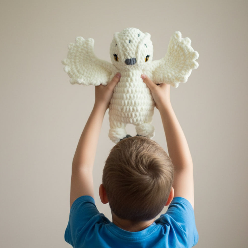 Plushie Sleeping Toy, Comforter – Hedwig (Owl)