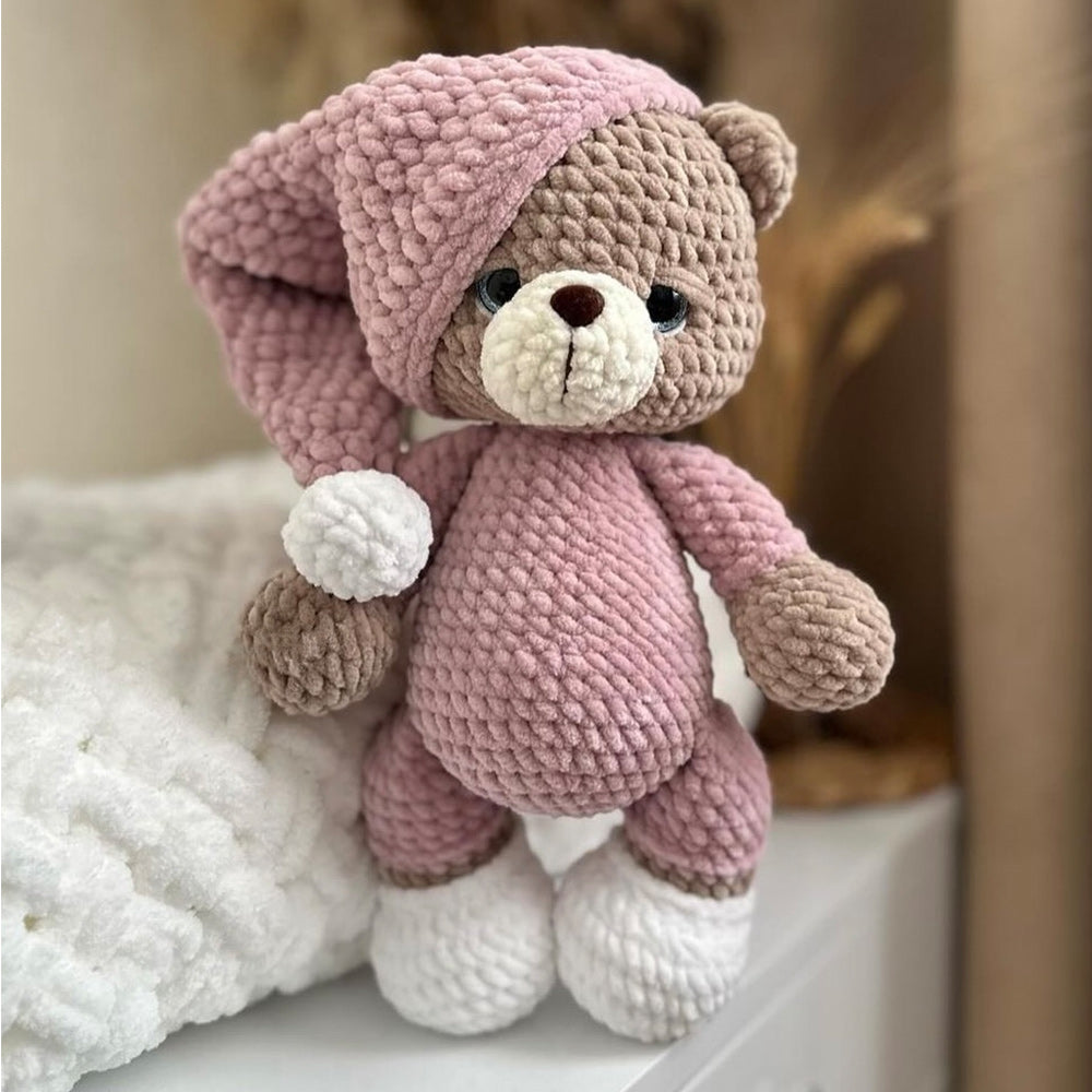 Crochet Plushie Soft Toy – Bear