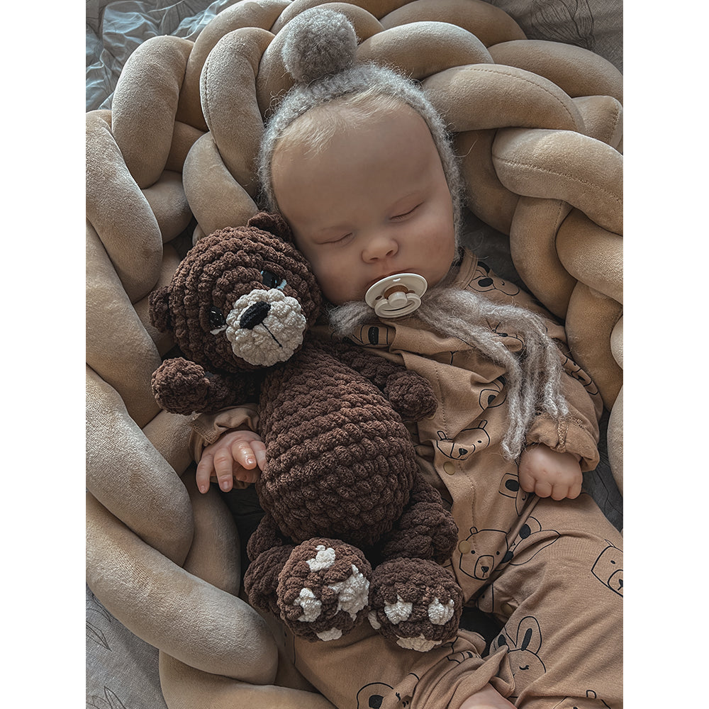 Crochet Plushie Soft Toy, Cuddle Toy – Teddy Bear