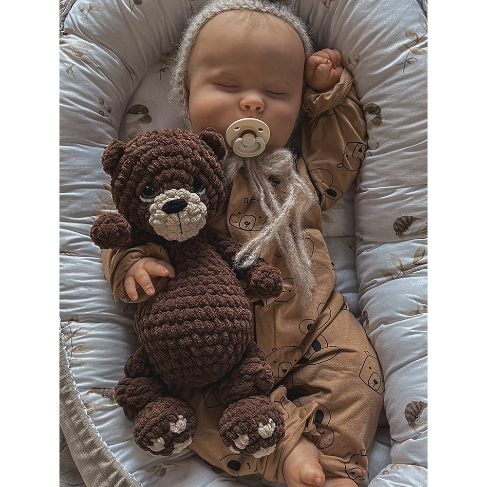 Crochet Plushie Soft Toy, Cuddle Toy – Teddy Bear