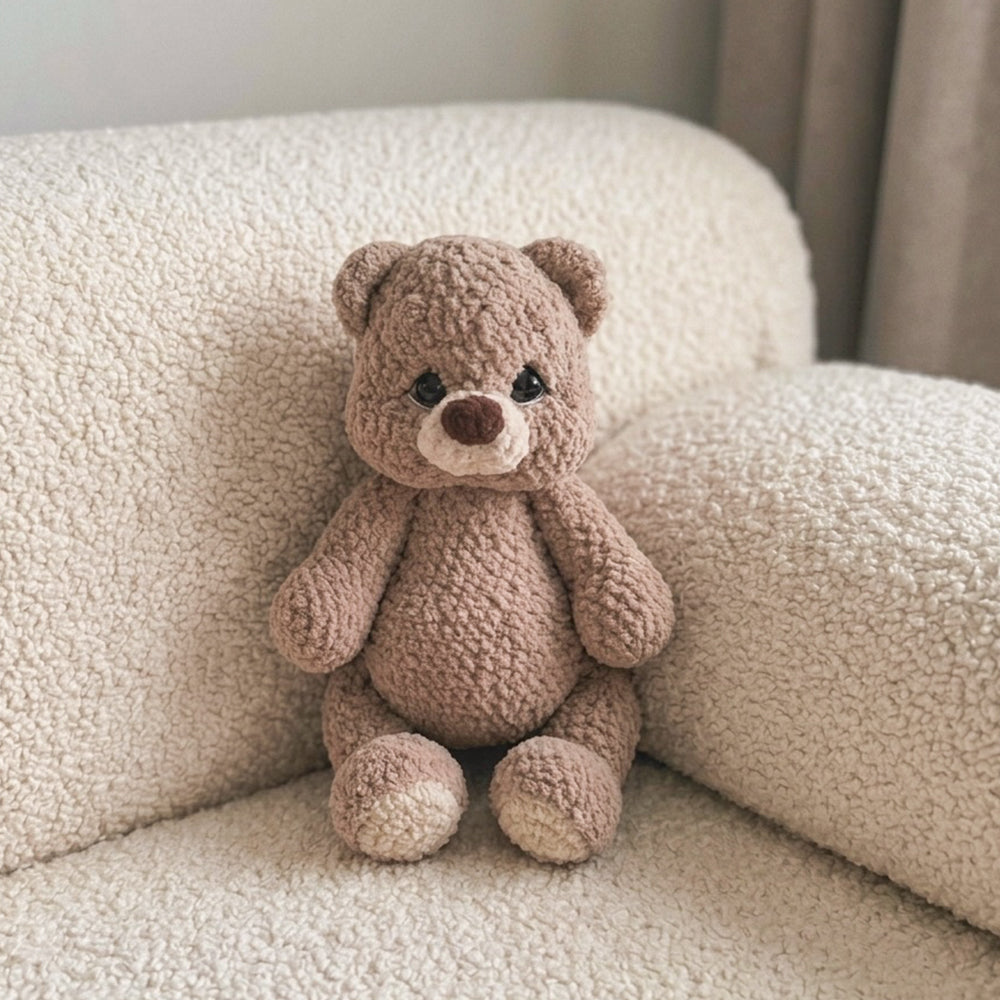 Crochet Plushie Soft Toy – Bear
