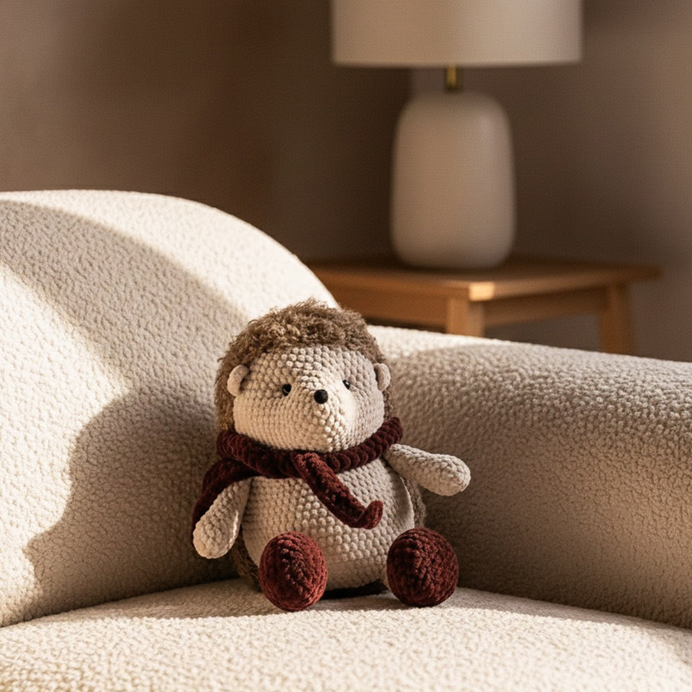Crochet Plushie Soft Toy – Hedgehog