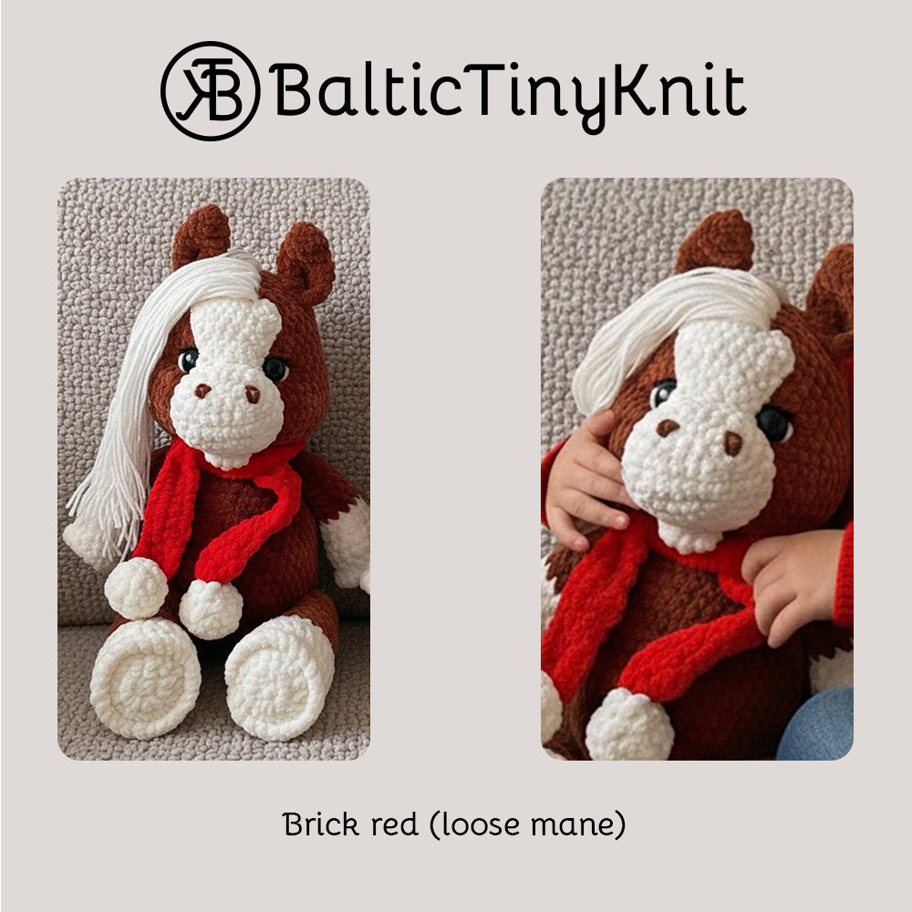 Juguete de peluche – caballo