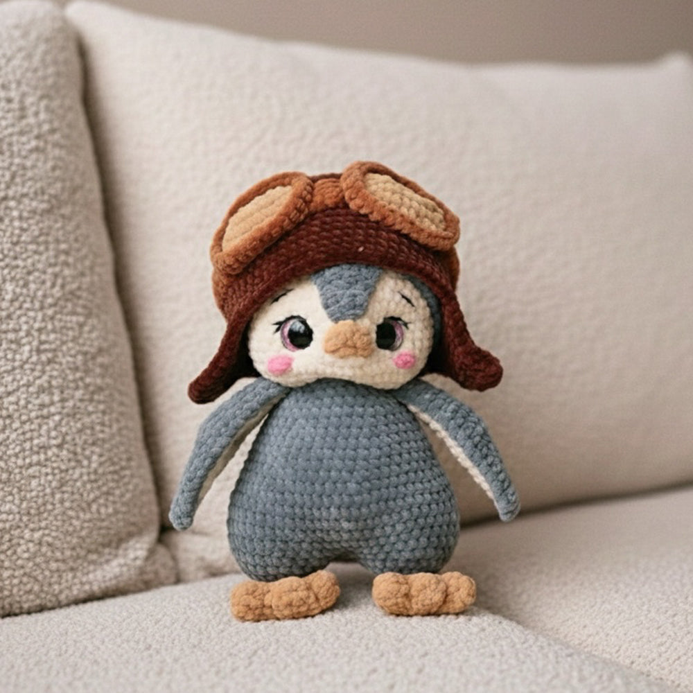 Pehmolelu – pingviini