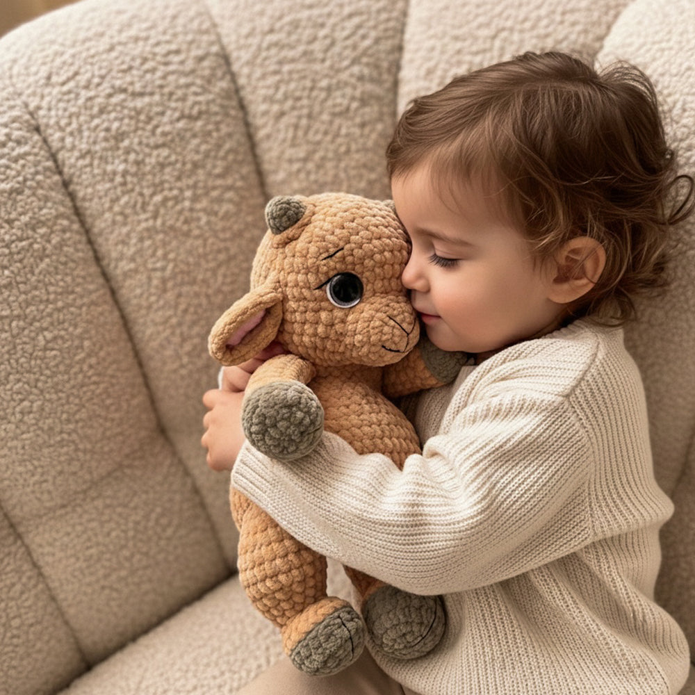 Crochet Plushie Soft Toy – Baby Goat