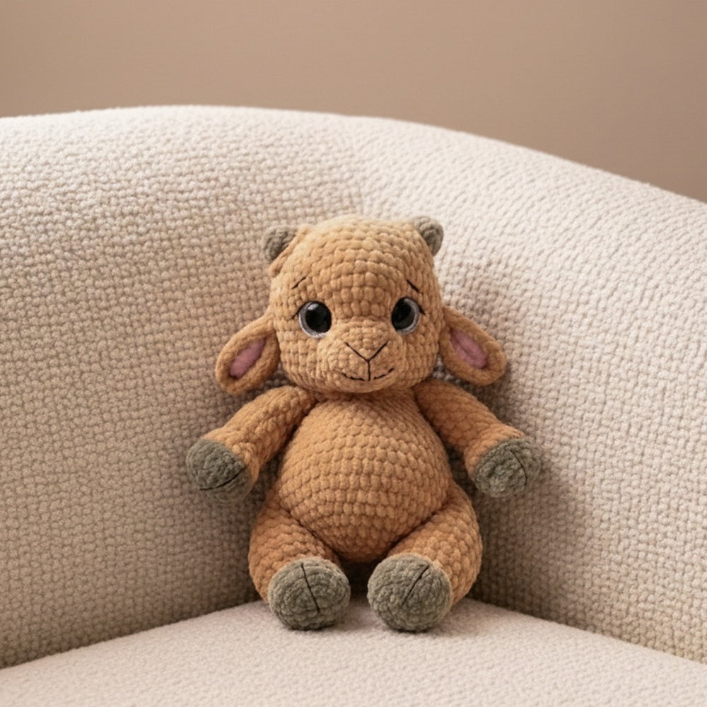 Crochet Plushie Soft Toy – Baby Goat
