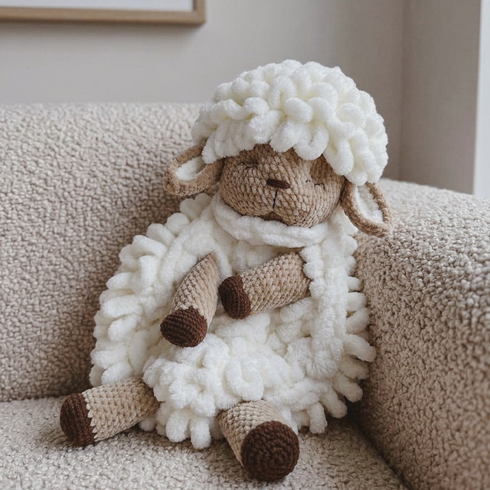 Plushie Sleeping Toy, Comforter – Sheep